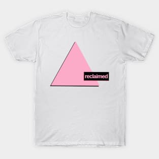 Reclaimed - Pink Triangle - Corner T-Shirt